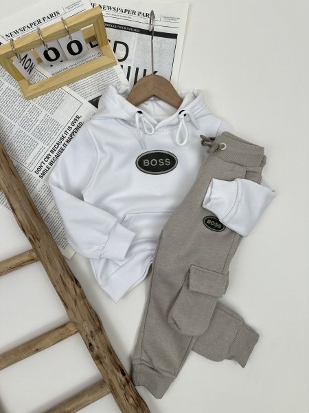 ابيض مع بيج